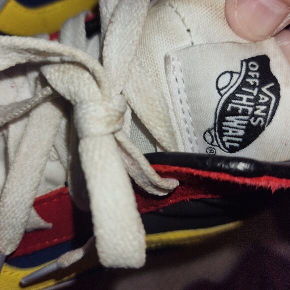 VANS OFF THE WALL EUC WOMEN'S SIZE 7 SK 8 HI TOP  RALLY SNEAKERS - Picture 5 of 13